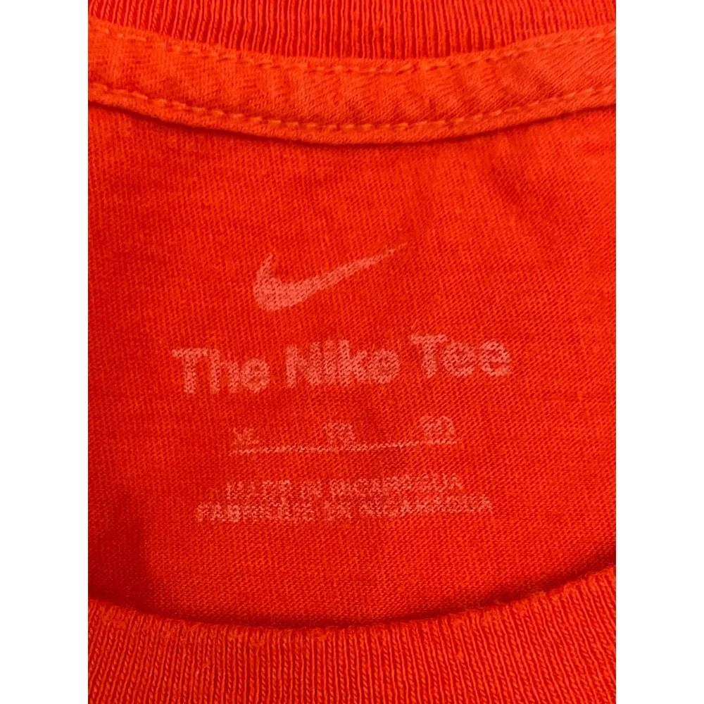 New York Mets Nike Short Sleeve T Shirt Men's XL Orange MLB